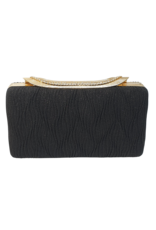 Cta0074 - Black,  Clutch Bag