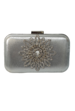 Cta0099 - Silver,  Clutch Bag