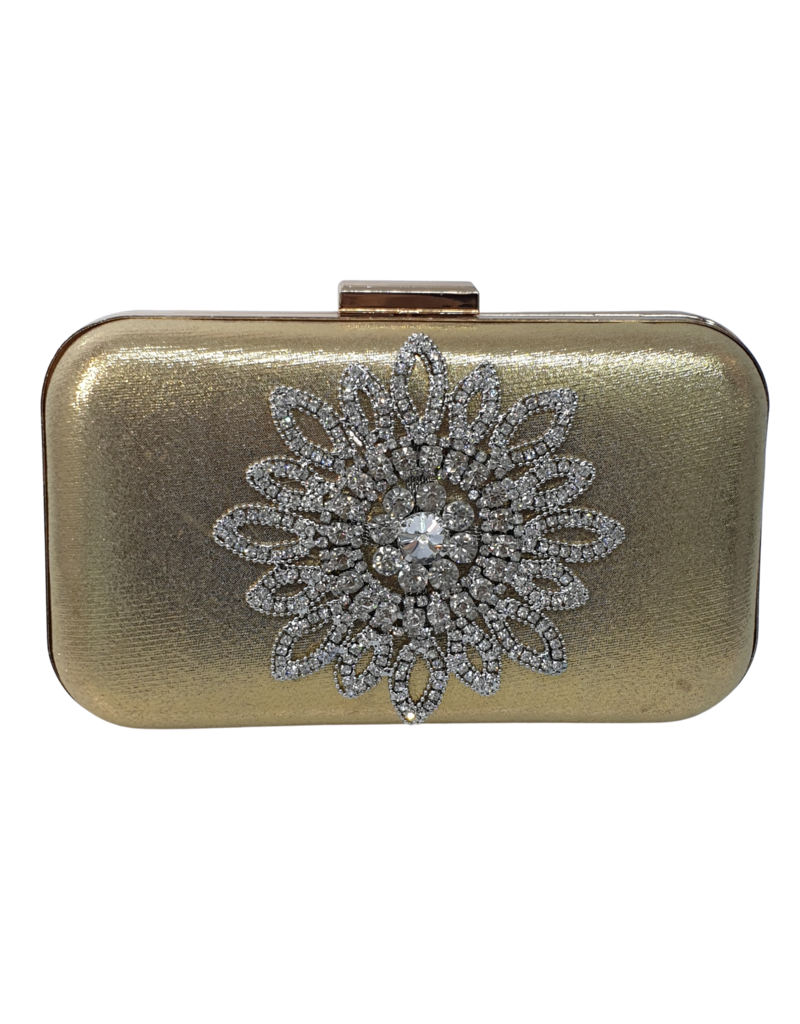 Cta0090 - Gold,  Clutch Bag