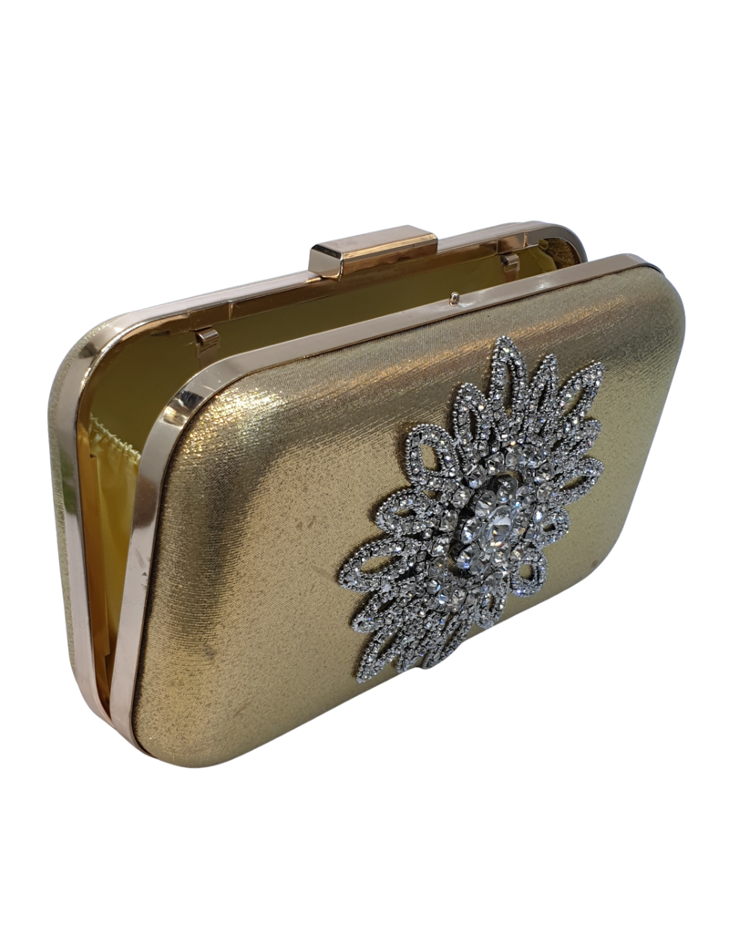 Cta0090 - Gold,  Clutch Bag