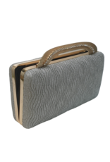 CTA0076 gold diamant clutch