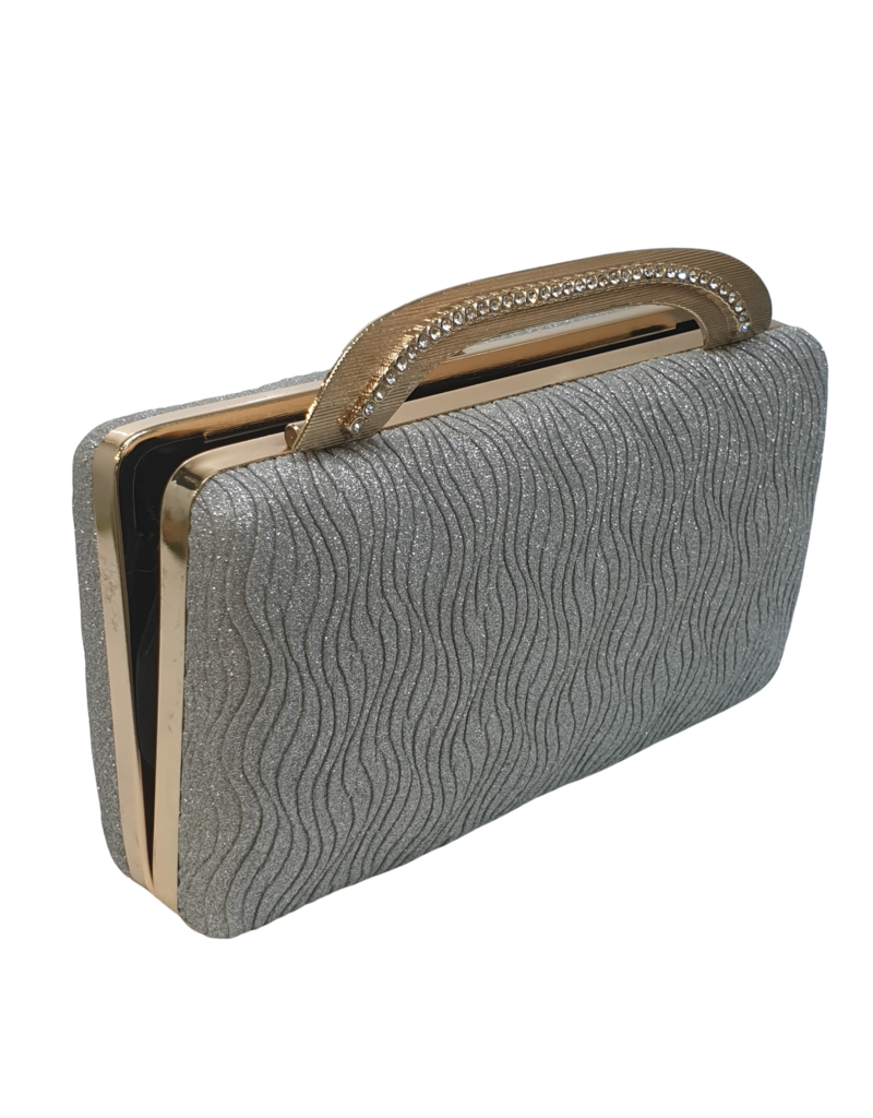 CTA0076 gold diamant clutch