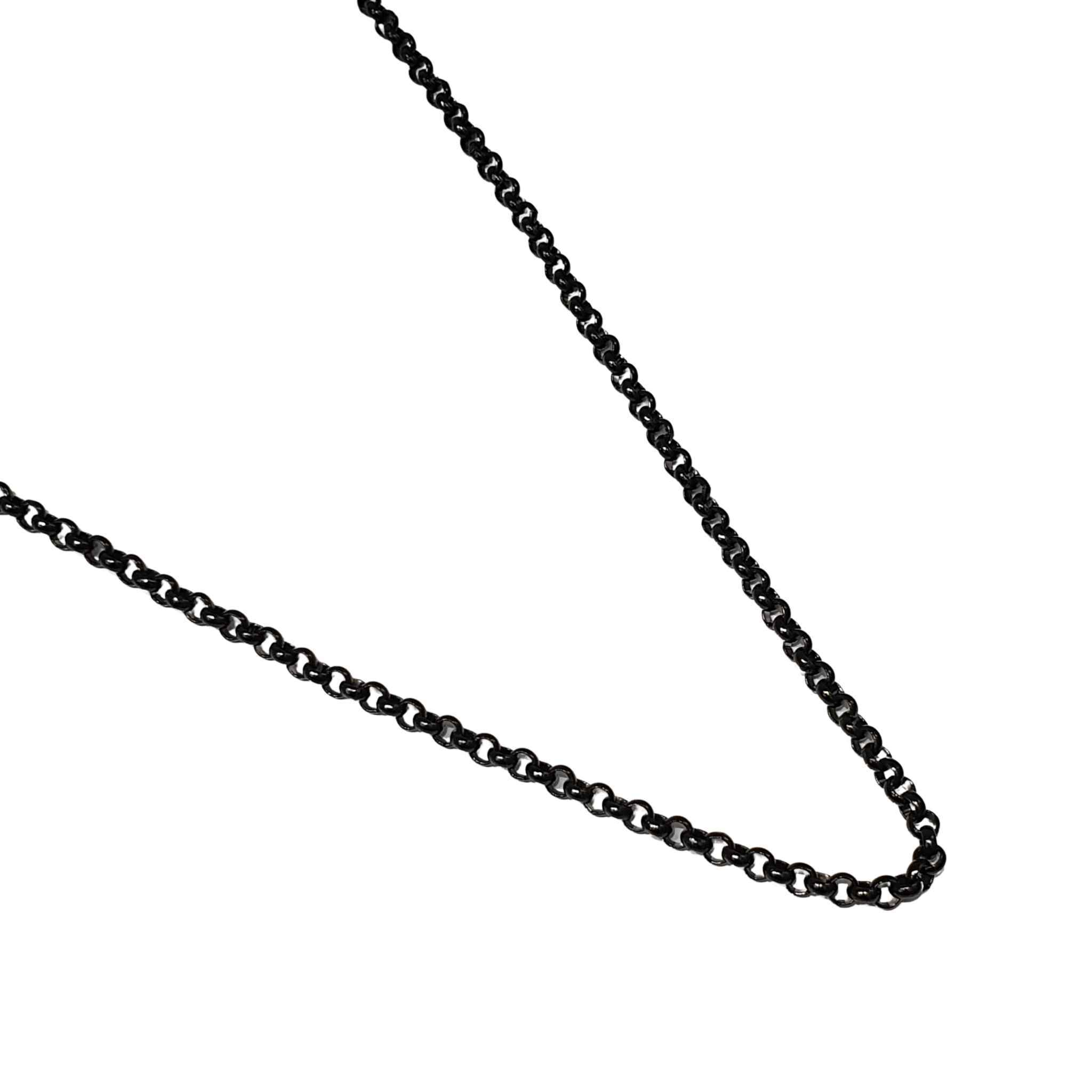 3mm black chain