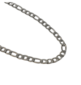 STD0002- Silver, Steel 2.3Mm X 60Cm Necklace
