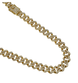 STD0007- Gold, S Link Necklace