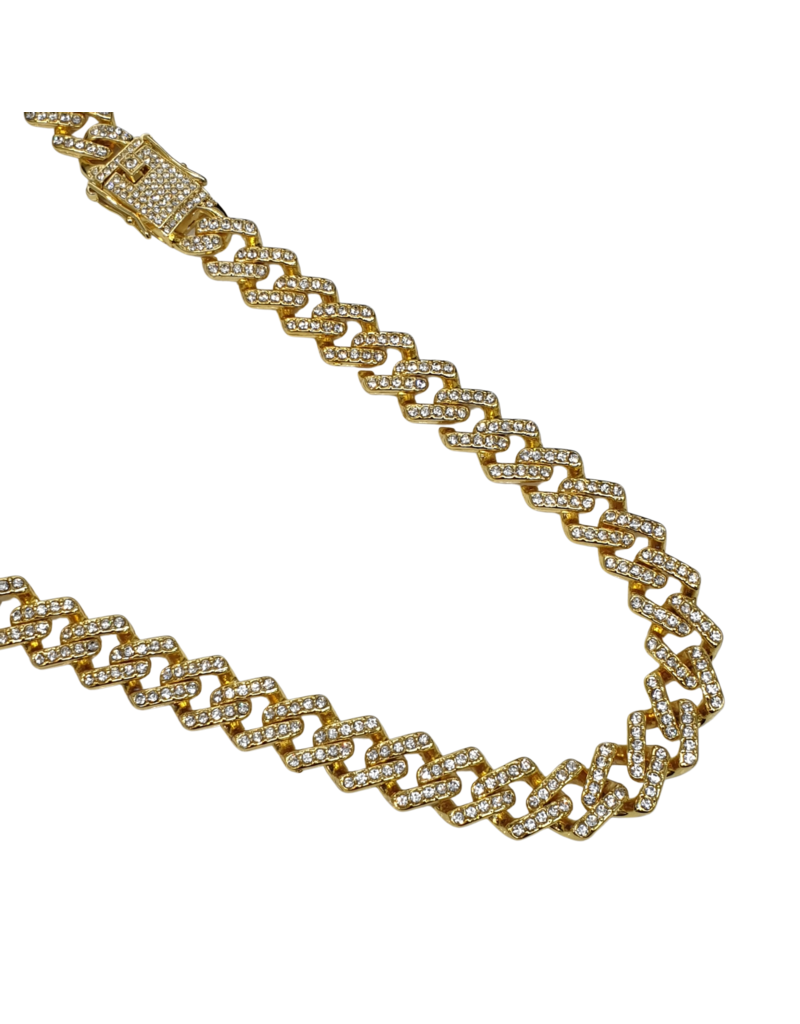 STD0007- Gold, S Link Necklace