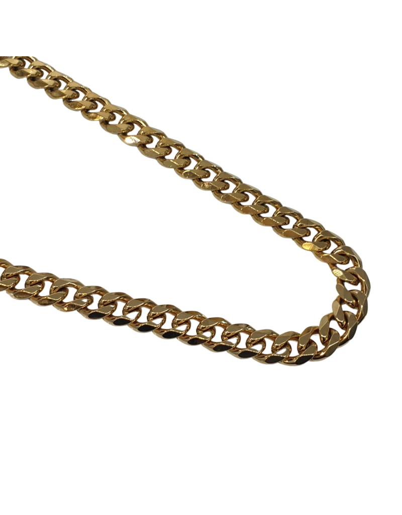 STD0026- Gold, Steel 9.8Mm X 60Cm Necklace