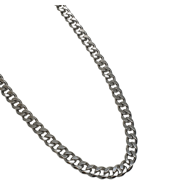 STD0027- Silver, Steel 9.8Mm X 60Cm Necklace