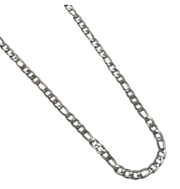 STD0029- Silver, Steel 1.8Mm X 60Cm Necklace