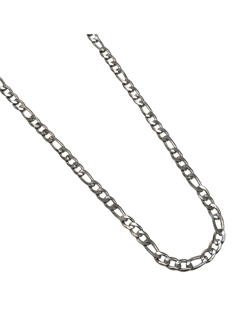 STD0029- Silver, Steel 1.8Mm X 60Cm Necklace