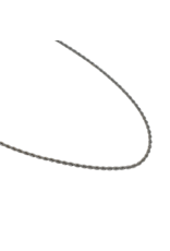 STD0022- Silver, Steel 3Mm X 60Cm Necklace 3mm*60cm