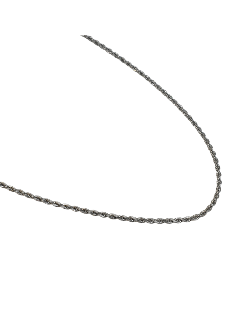 STD0022- Silver, Steel 3Mm X 60Cm Necklace 3mm*60cm