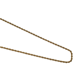 STD0023- Gold, Steel 3Mm X 60Cm Rope Necklace