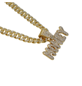 STD0050- Money, Gold Necklace