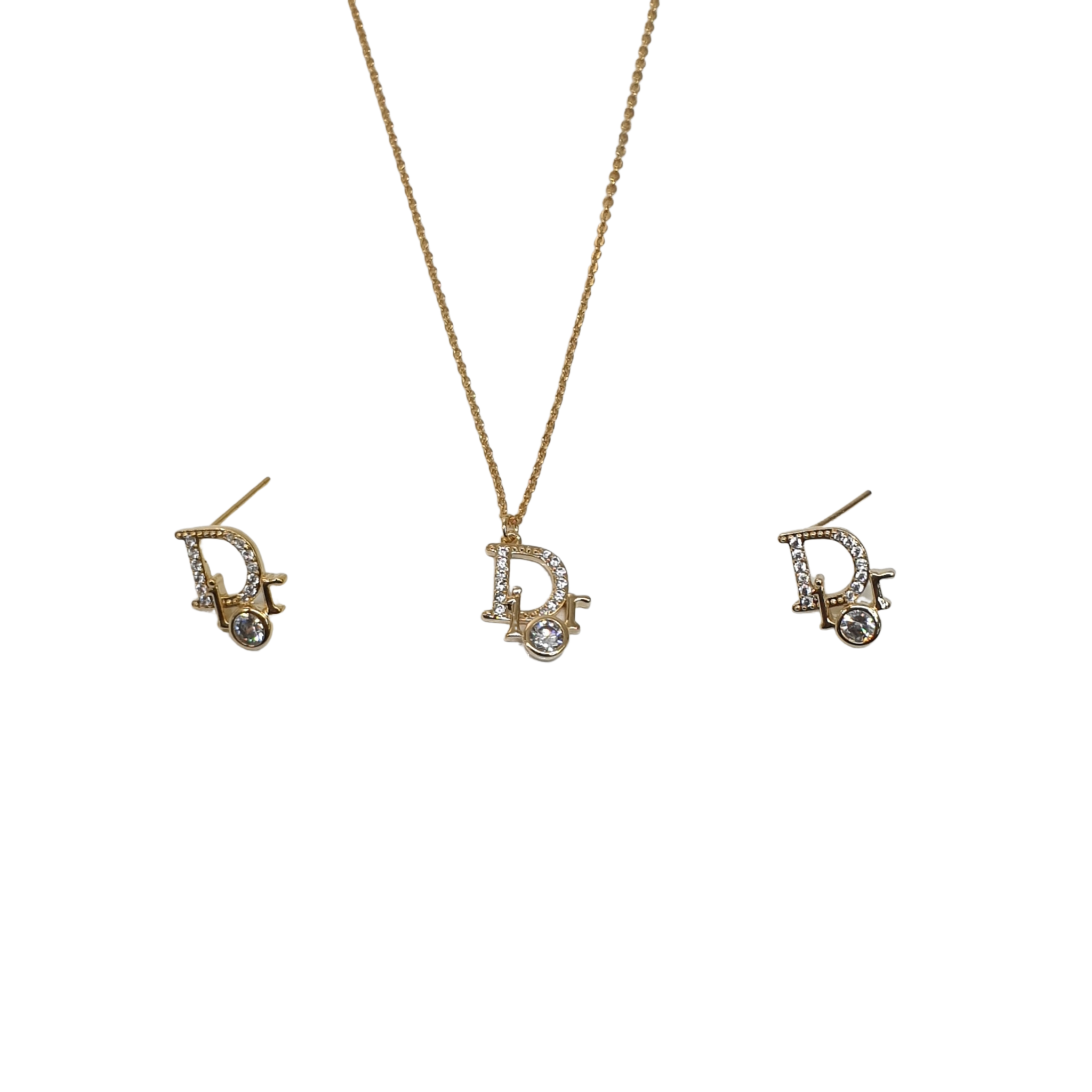 Dior Gold Tone DIOR Necklace SOLD  The Vintage Concept