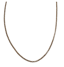 STD0003- Rose Gold, Steel 3Mm X 60Cm 60Cm Linked Necklace