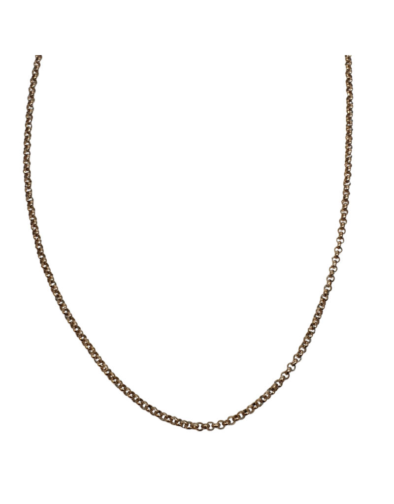 STD0003- Rose Gold, Steel 3Mm X 60Cm 60Cm Linked Necklace