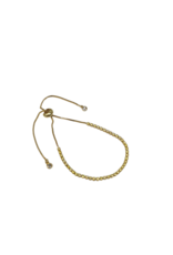 BSD0056- Gold, Yellow, Tennis Adjustable Bracelet