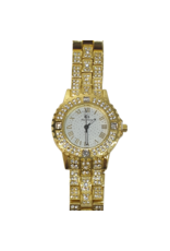 WTD0008- Gold Diamante Watch