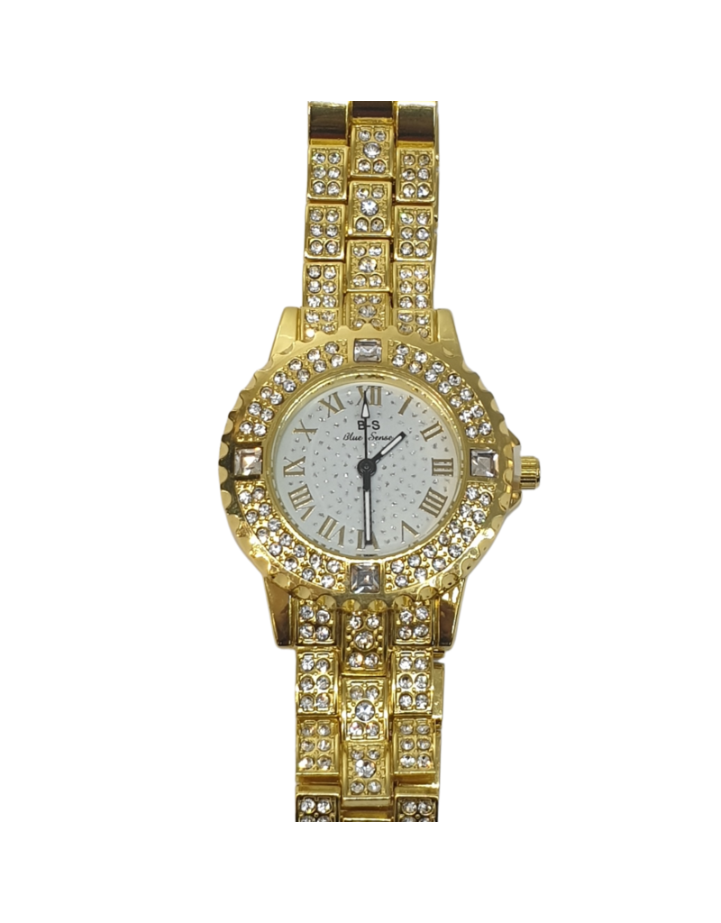WTD0008- Gold Diamante Watch