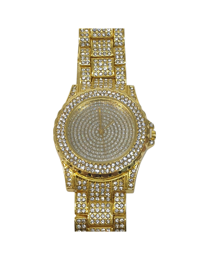 WTD0012- Gold Diamante Watch