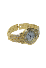 WTD0008- Gold Diamante Watch