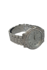 WTD0009- Silver Diamante Watch