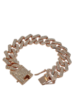 SBD0008- Rose Gold, S Link Bracelet