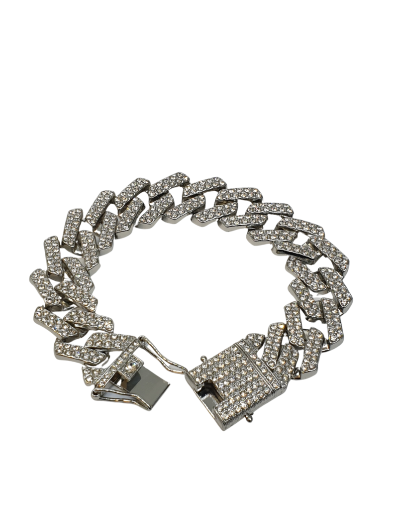 SBD0007- Silver, S Link Bracelet