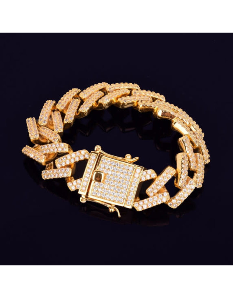 SBD0009- Gold, S Link Bracelet