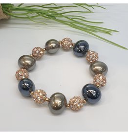 50317416 - Rose Gold, Grey, Black Ball Range