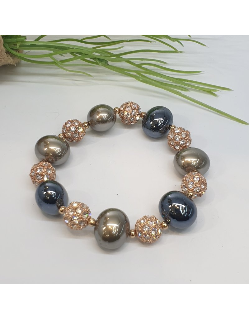 50317416 - Rose Gold, Grey, Black Ball Range