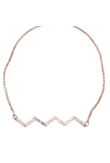 BJI0050 - Rose Gold   Adjustable Bracelet