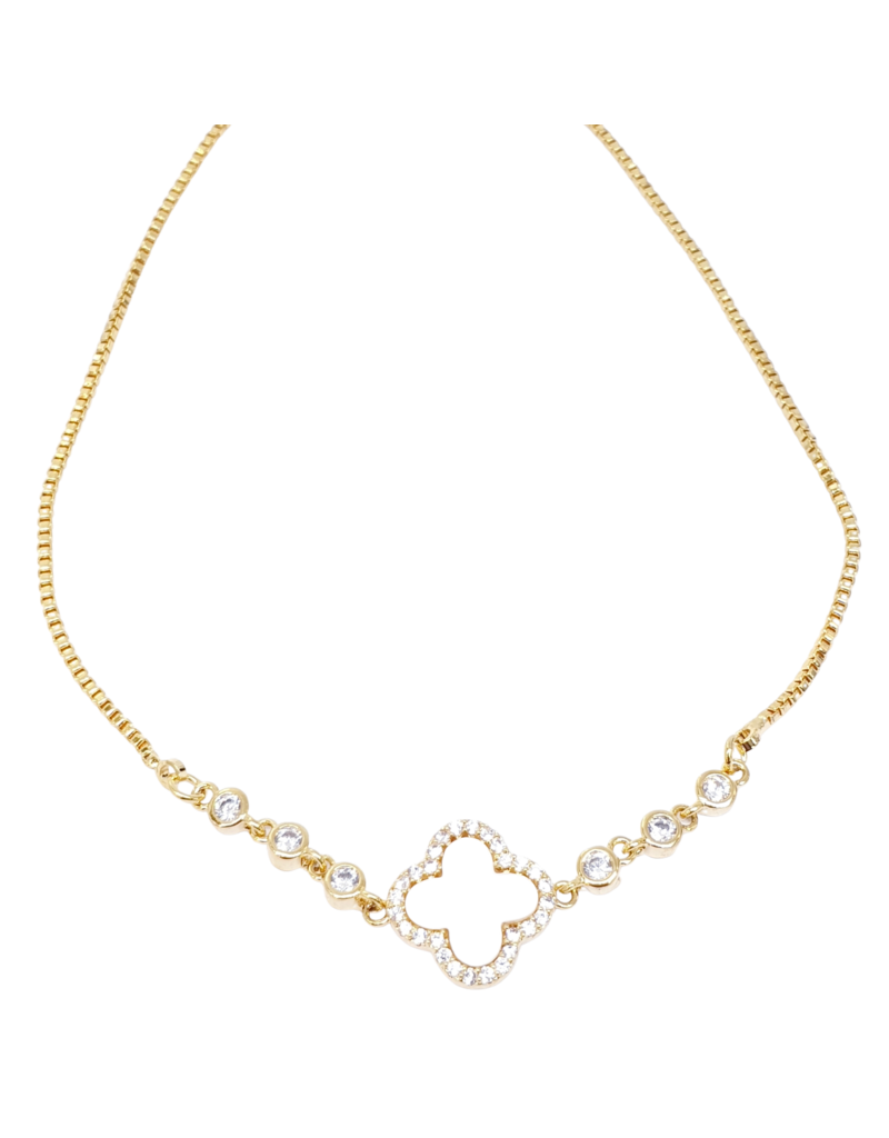 BJI0057 - Gold Clove  Adjustable Bracelet