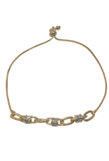 BJI0063 - Gold   Adjustable Bracelet