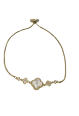 BJI0080 - Gold Clove  Adjustable Bracelet