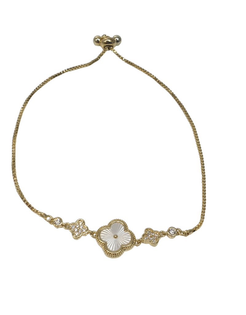 BJI0080 - Gold Clove  Adjustable Bracelet