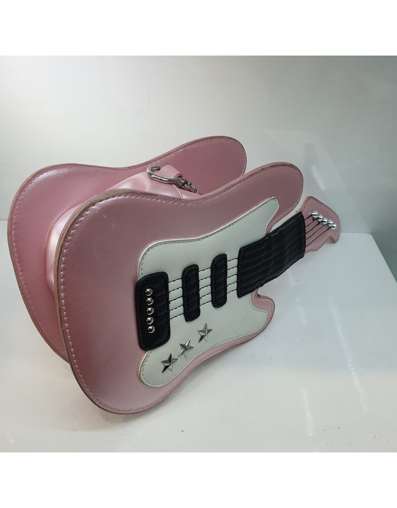HBB0044 - Guitar Pink Cross Body Handbag