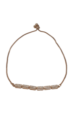 BJI0022 - Rose Gold   Adjustable Bracelet