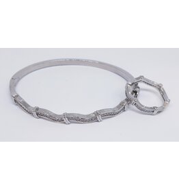BIA0003 - Silver Bangle Ring Set