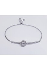 BJJ0002 - Silver Adjustable Bracelet