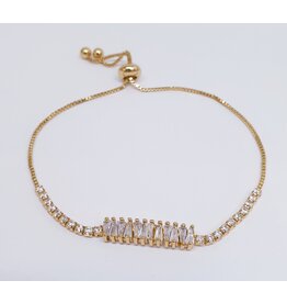 BJJ0006 - Gold Adjustable Bracelet