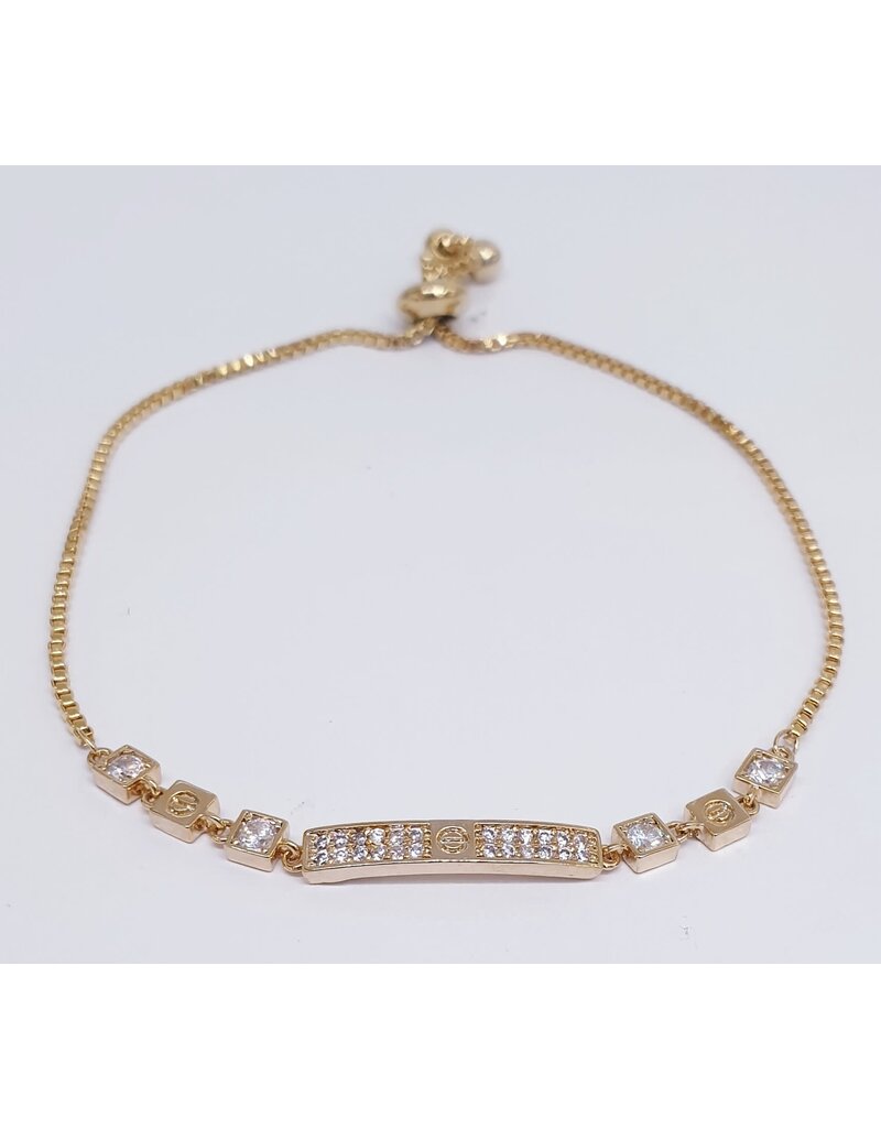 BJJ0031 - Gold Adjustable Bracelet