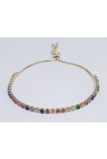 BJJ0044 - Tennis, Multi Adjustable Bracelet