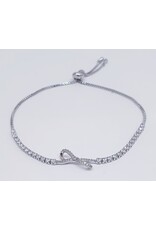 BJJ0060 - Silver Adjustable Bracelet