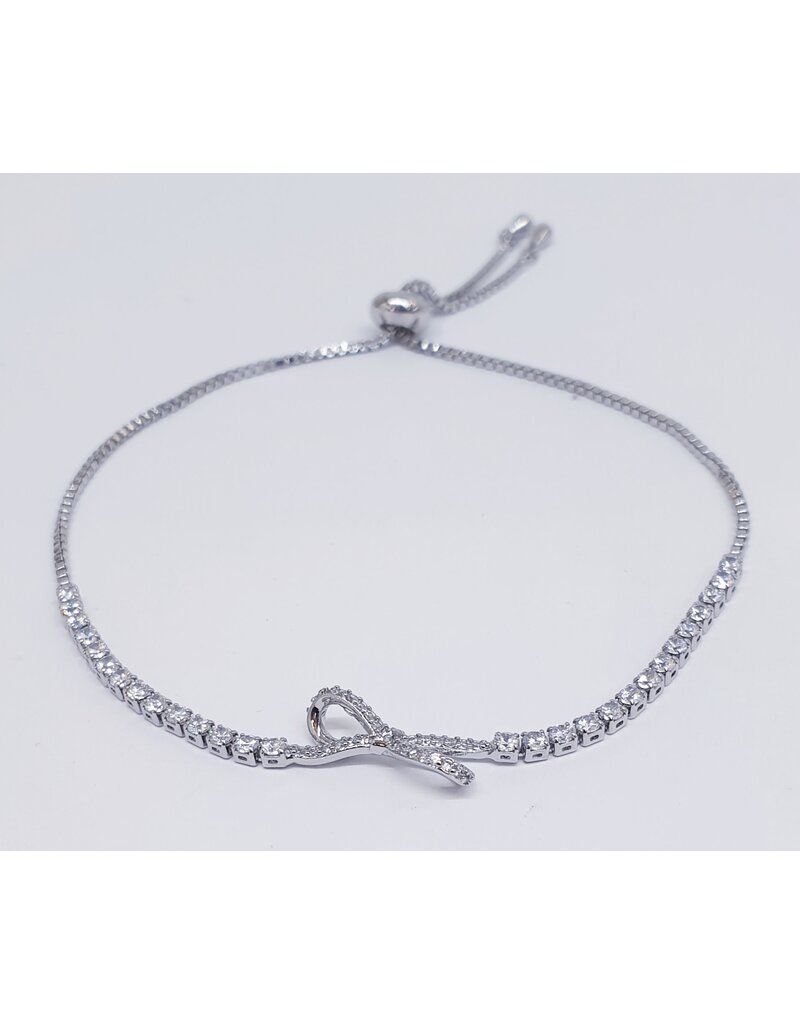 BJJ0060 - Silver Adjustable Bracelet