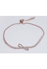BJJ0059 - Rose Gold Adjustable Bracelet