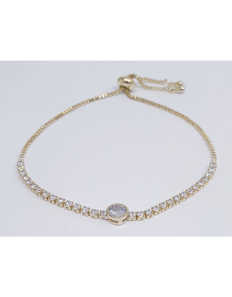 BJJ0061 - Gold Adjustable Bracelet