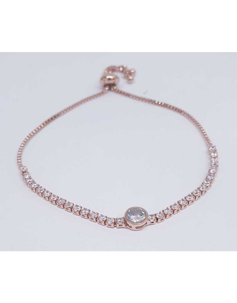 BJJ0062 - Rose Gold Adjustable Bracelet