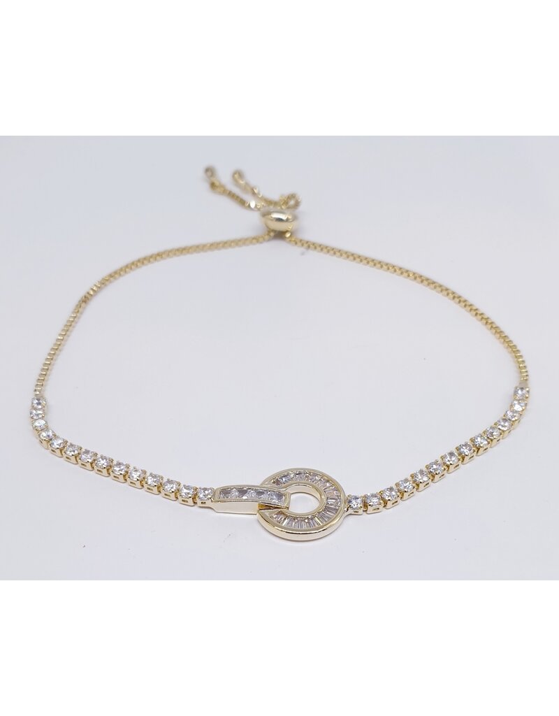 BJJ0073 - Gold Adjustable Bracelet